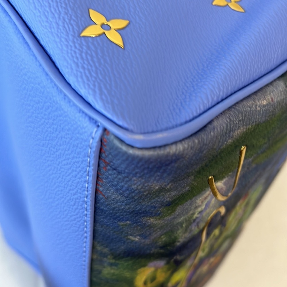 Louis Vuitton X Jeff Koons collab Monet speedy 30 - Picture 8 of 17
